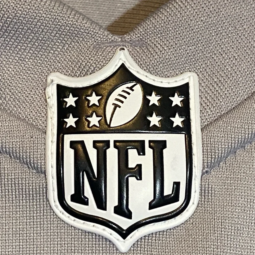Washington Commanders Terry McLaurin 17 Nike On Field Grey Atmosphere Jersey XXL